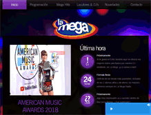 Tablet Screenshot of lamegaradio.net